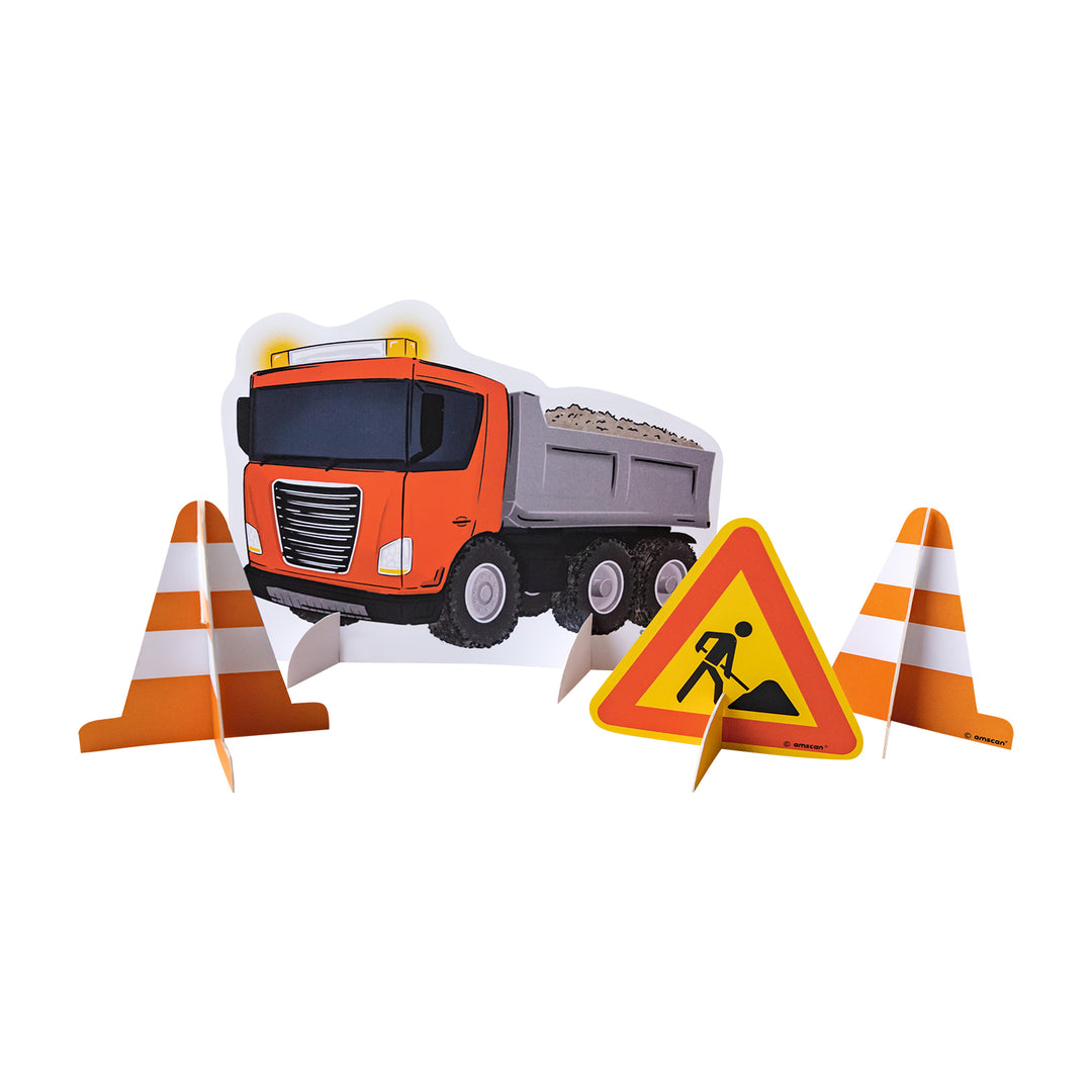 Decoratiune pentru masa camion si semne de circulatie