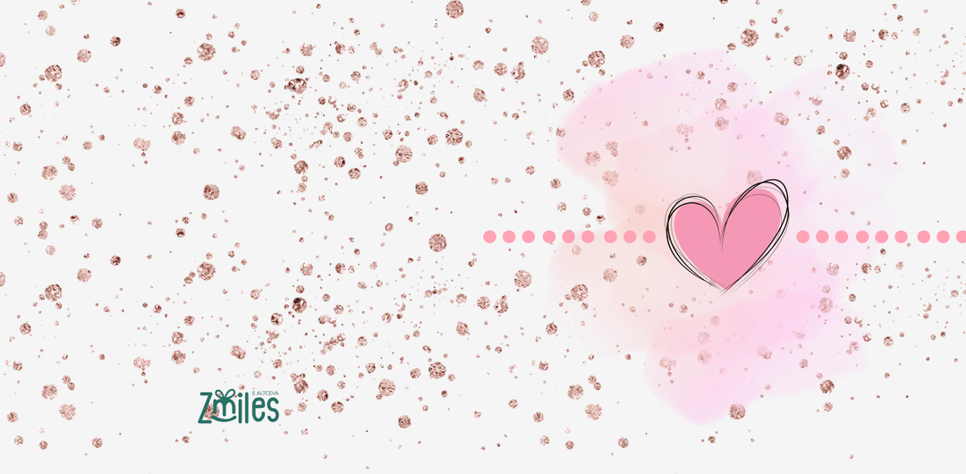 Simple card pink heart