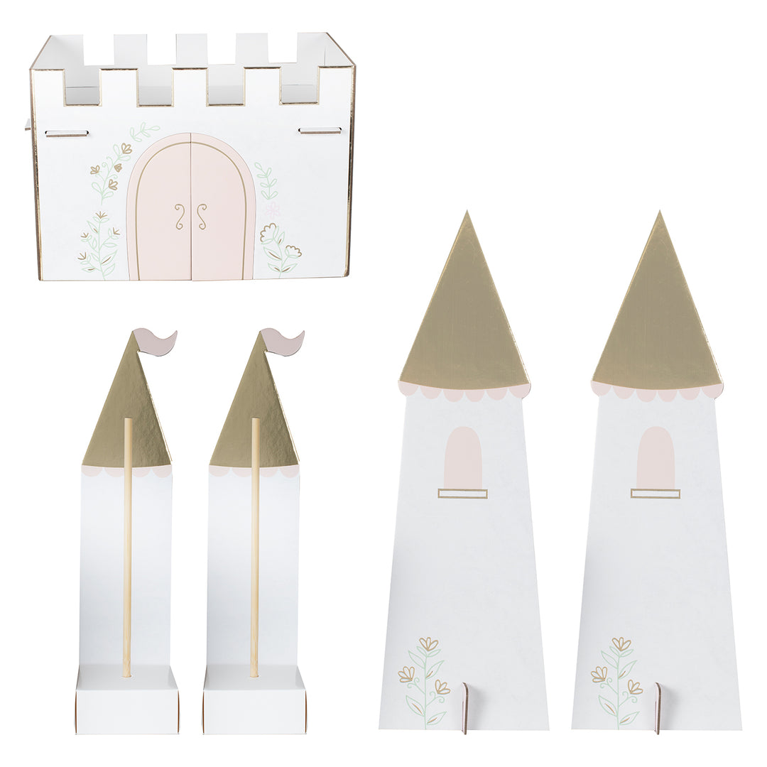 Candy holder castle shape