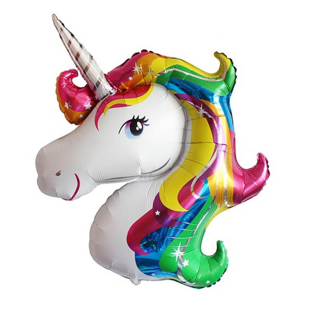 Balon heliu unicorn multicolor 100 cm