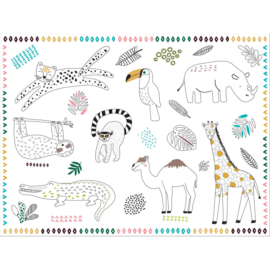 Kit petrecere SAFARI – decor tematic complet