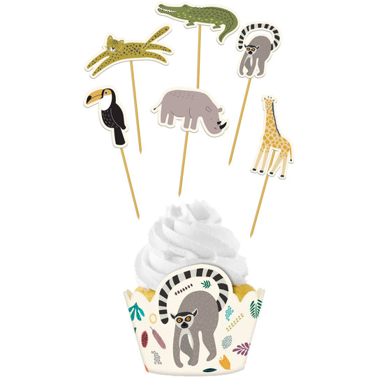 Kit petrecere SAFARI – decor tematic complet