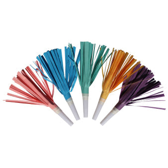 Trompete de petrecere multicolor pastel 8 bucăți