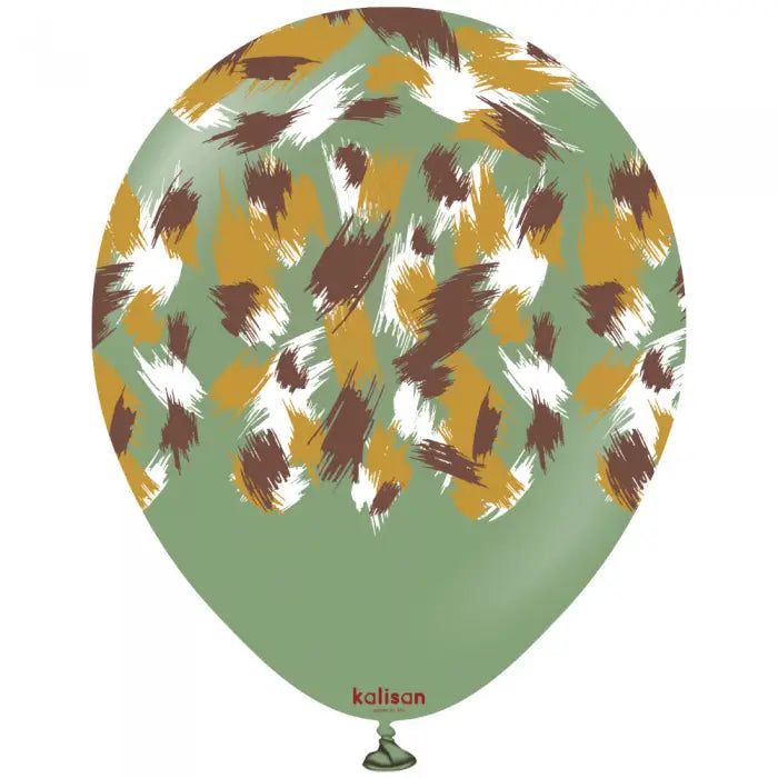 Balon latex Safari Savana Eucalyptus Kalisan 30cm
