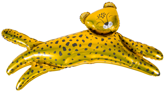 Balon folie leopard - dimensiune 124 x 63 cm