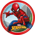Farfurii din carton Spiderman, 23 cm, set 8 buc.