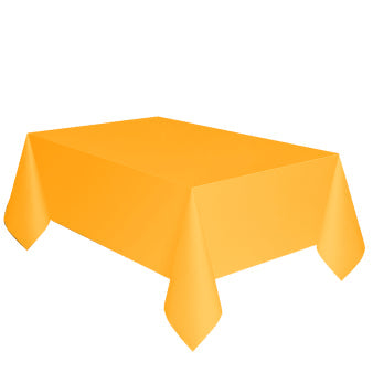 Față de masă decorativă – Galben intens hârtie 137x274cm