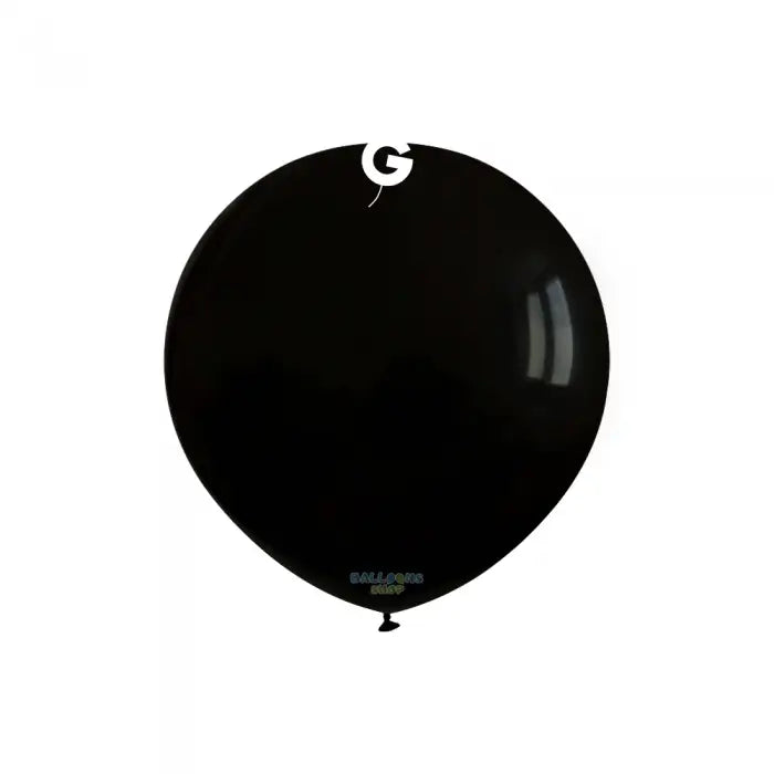 Balon latex Kalisan negru mat