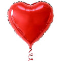 Foil balloon red heart