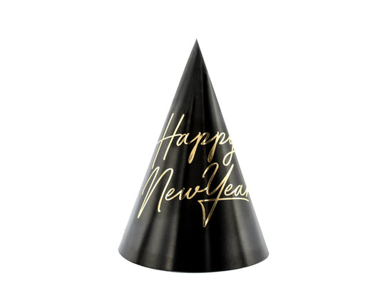 Coifuri de petrecere „Happy New Year”, 16 cm, set 6 buc.