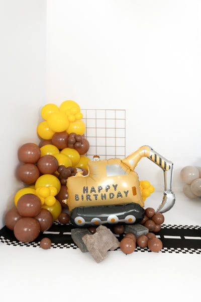 Balon folie excavator, 76.5x49cm