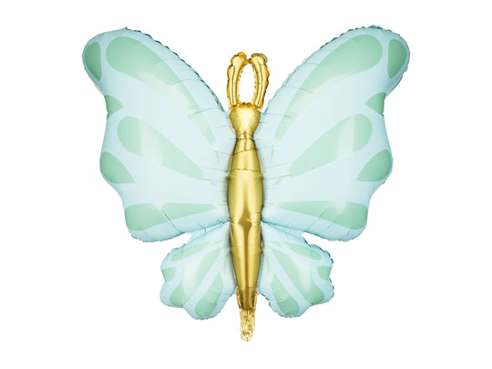 Foil balloon butterfly mint