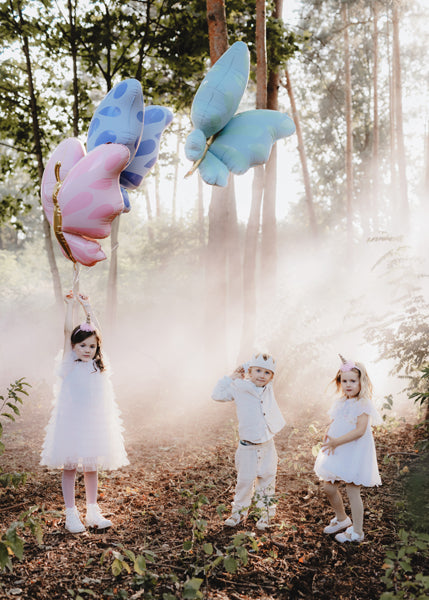 Foil balloon butterfly mint