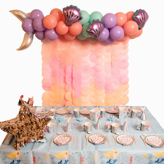 Kit petrecere SIRENĂ - 24 persoane