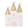 Party plates castle shape