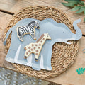 Party plates elephant shape