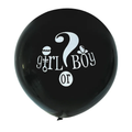 Balon heliu latex descoperire gen bebeluș 80 cm