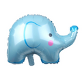 Balon heliu folie elefant albastru 40 cm