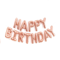 Set baloane Happy Birthday roz
