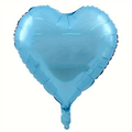 Foil balloon blue heart