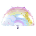 Balon heliu folie norișor cu unicorn 70 cm
