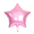 Foil balloon star pink