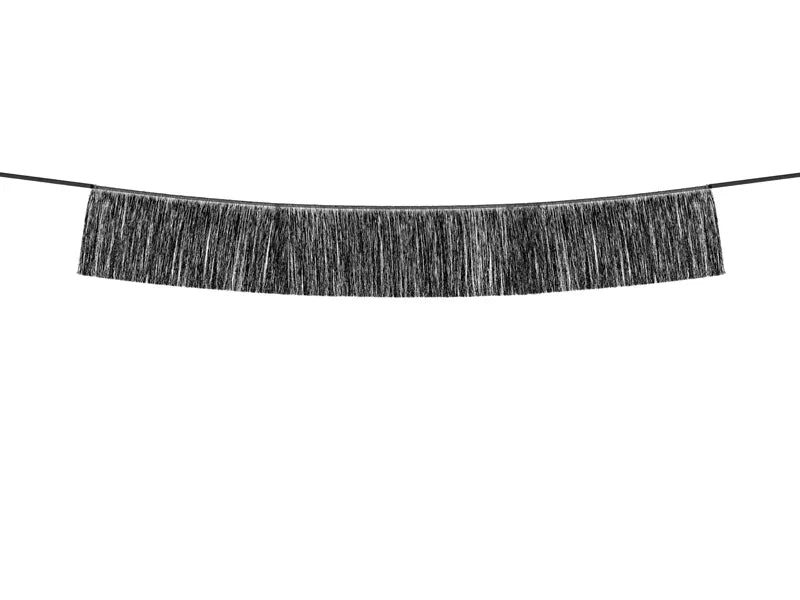 Perdea neagra 135cm