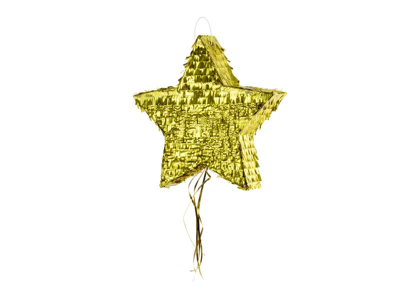 Pinata stea aurie 44.5x42.5x9cm