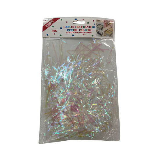 White fringe filler